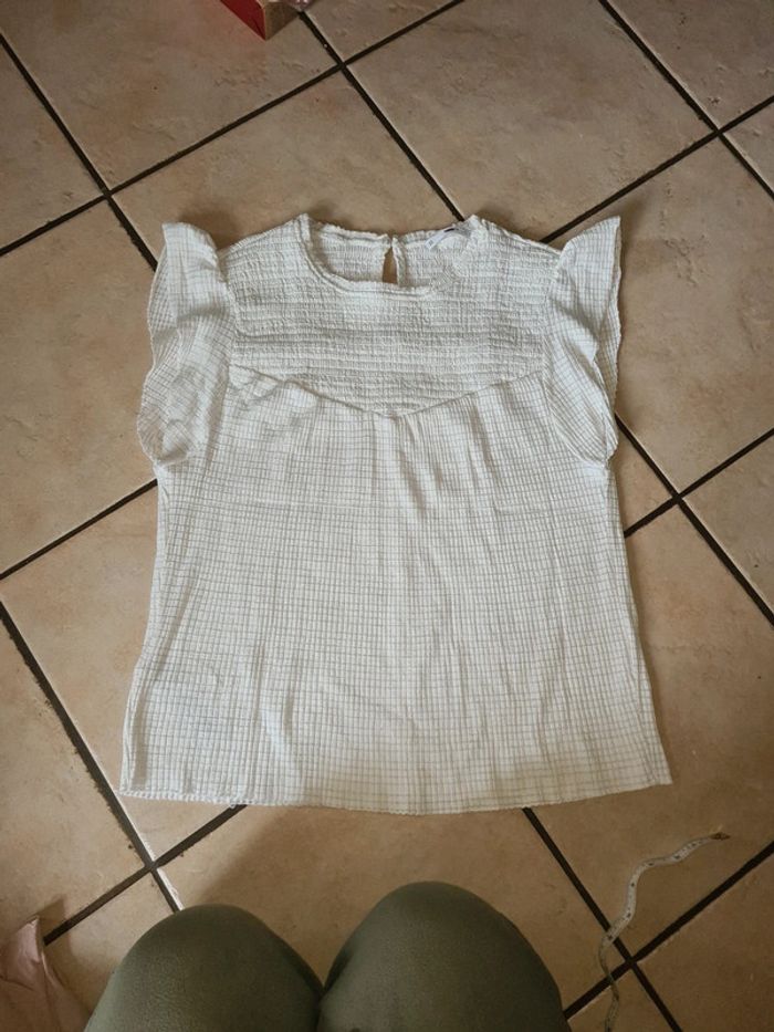Haut mango effet gaufré xl - photo numéro 2