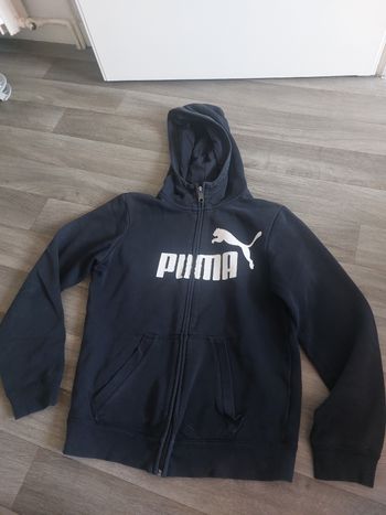 Veste a capuche puma taille 14 ans