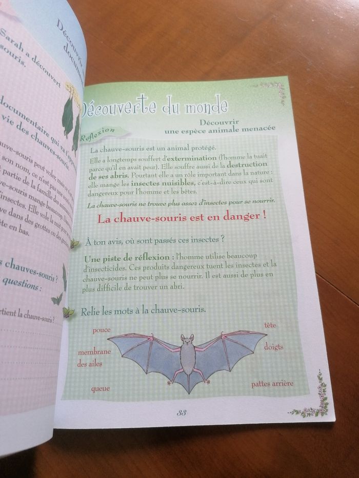 Réservé Cahier d'activité scolaire et carte Sarah Kay - photo numéro 6