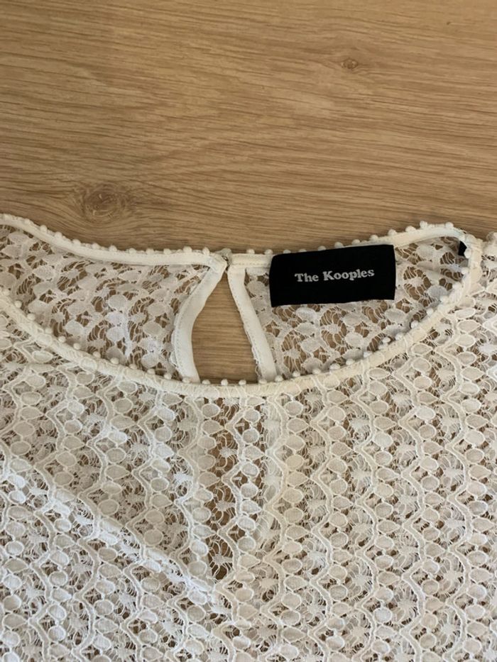 Blouse dentelle The Kooples XS - photo numéro 3
