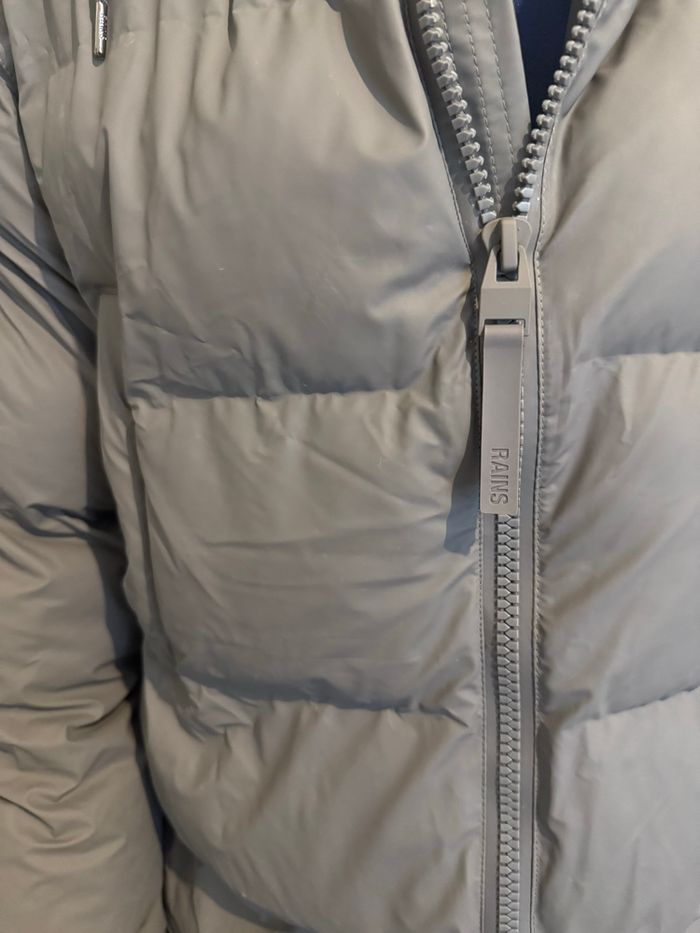 Doudoune RAINS – Couleur Gris Taupe – Taille M - photo numéro 9