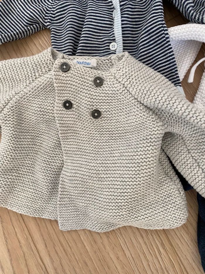 Lot de 4 gilets en 1 mois très bon etat orchestra - photo numéro 2