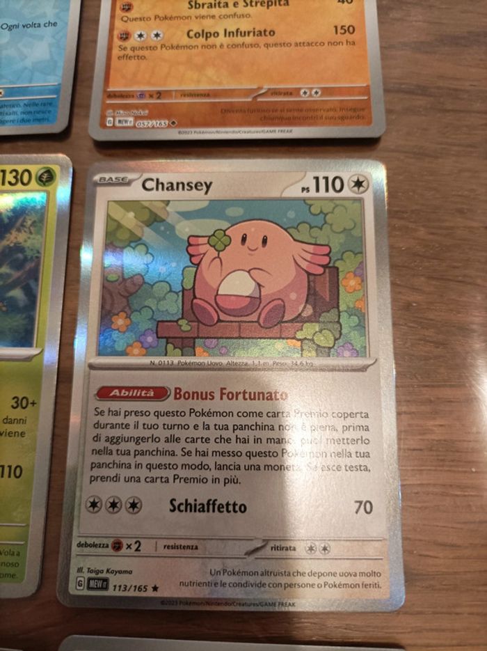 Lot de 9 cartes Pokemon 151 Holo Leviator Dardagnan Leveinard Colosinge Ossatueur - photo numéro 7