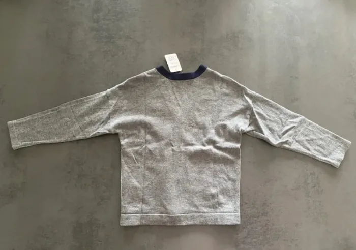 Gilet gris et marine Okaïdi 4 ans/104 cm [ref.35B000] - photo numéro 3