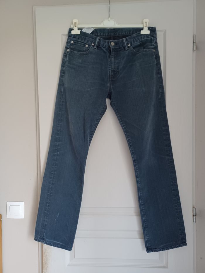 Jean homme levis coupe droite