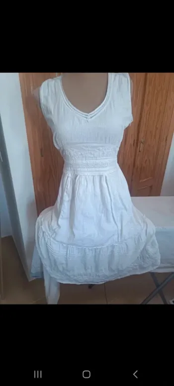 Robe blanche taille 40