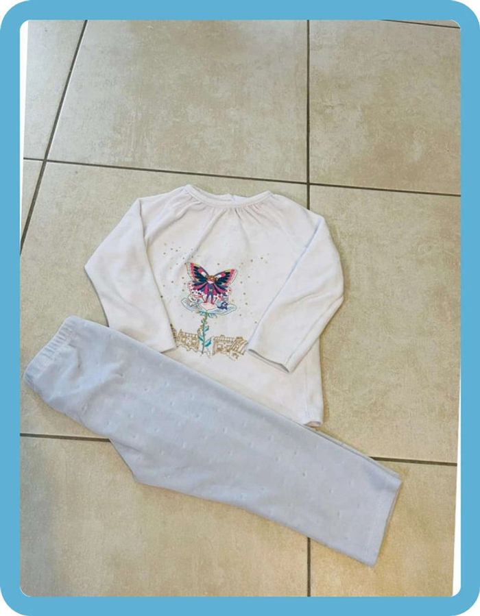 Beau pyjama velours 3 ans sergent major