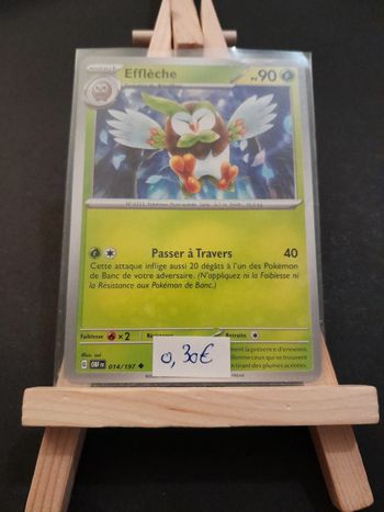 Carte Pokémon Efflèche 14/197