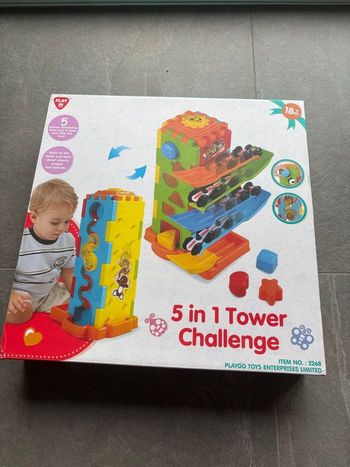 Playgo Playset 5 In 1 Tower Challenge 2268