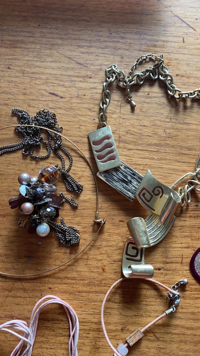 Lot collier fantaisie - photo numéro 4