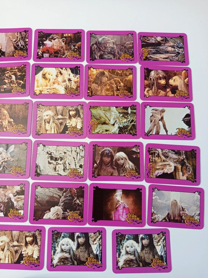 Lot cartes The dark Crystal - photo numéro 4