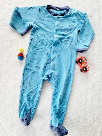 Pyjama bleu 1 pièce