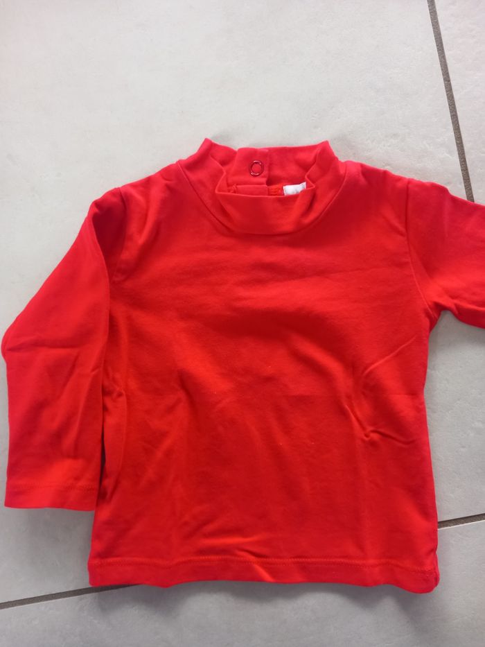 Lot de 3 t-shirt manches longues 6M - photo numéro 6