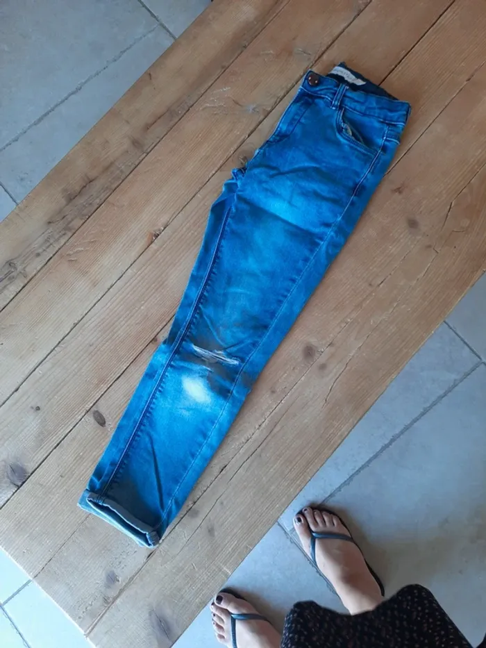 Jeans trouée