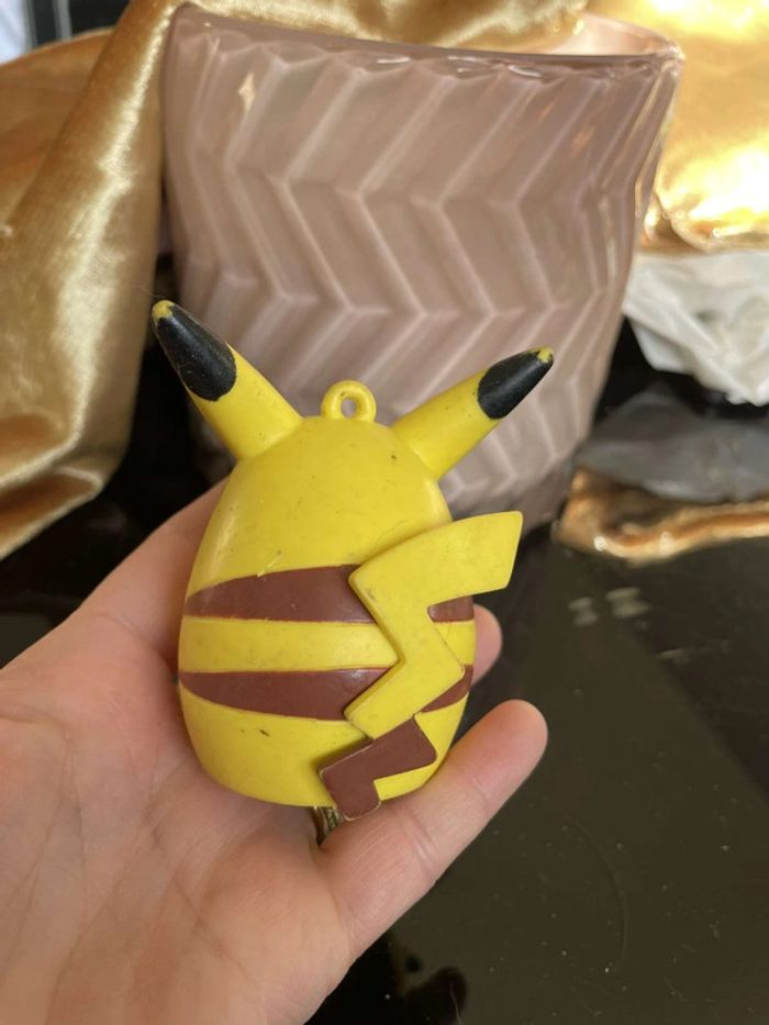 Figurine Porte-clés Vintage Pikachu Pokémon 1999 - photo numéro 5