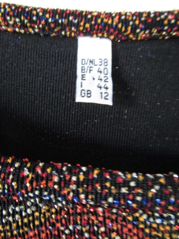 T-shirt à paillettes vintage 38/40 TBE - photo numéro 7