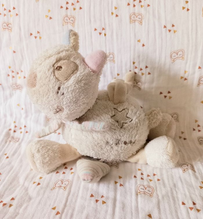 Peluche musicale Sauthon chien Doggy