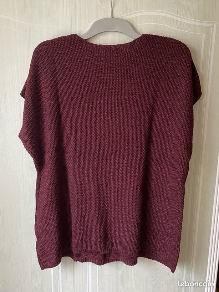 Pull manches courtes - femme - taille 46/48 - photo numéro 8