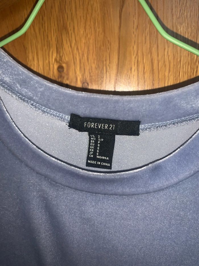 Lot 3 hauts courts Forever 21, taille S - photo numéro 5