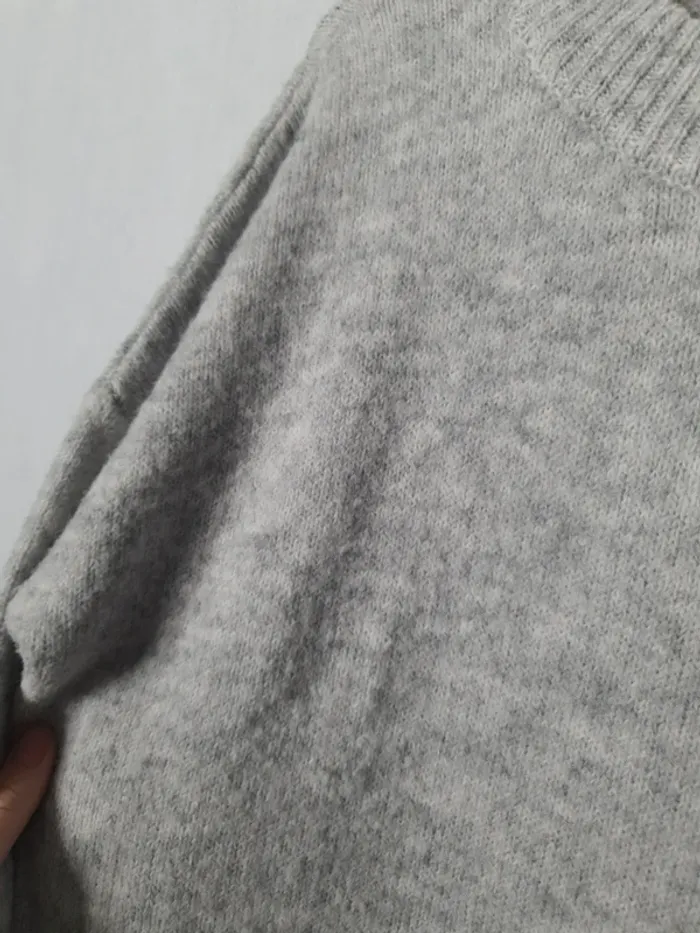 Robe pull grise - photo numéro 4
