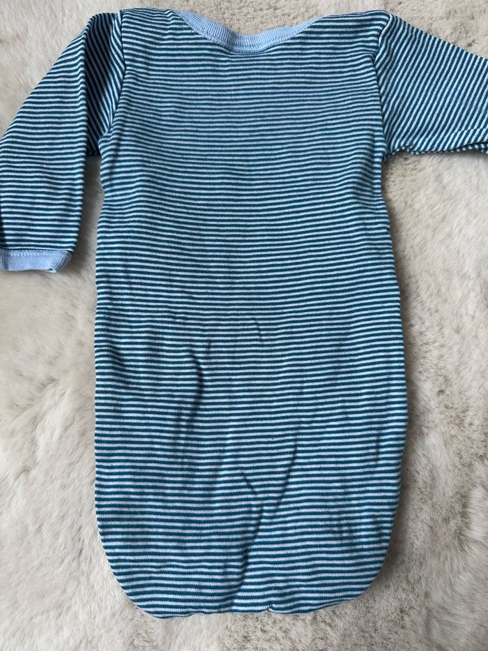 Body 3 mois Petit Bateau bleu - photo numéro 4