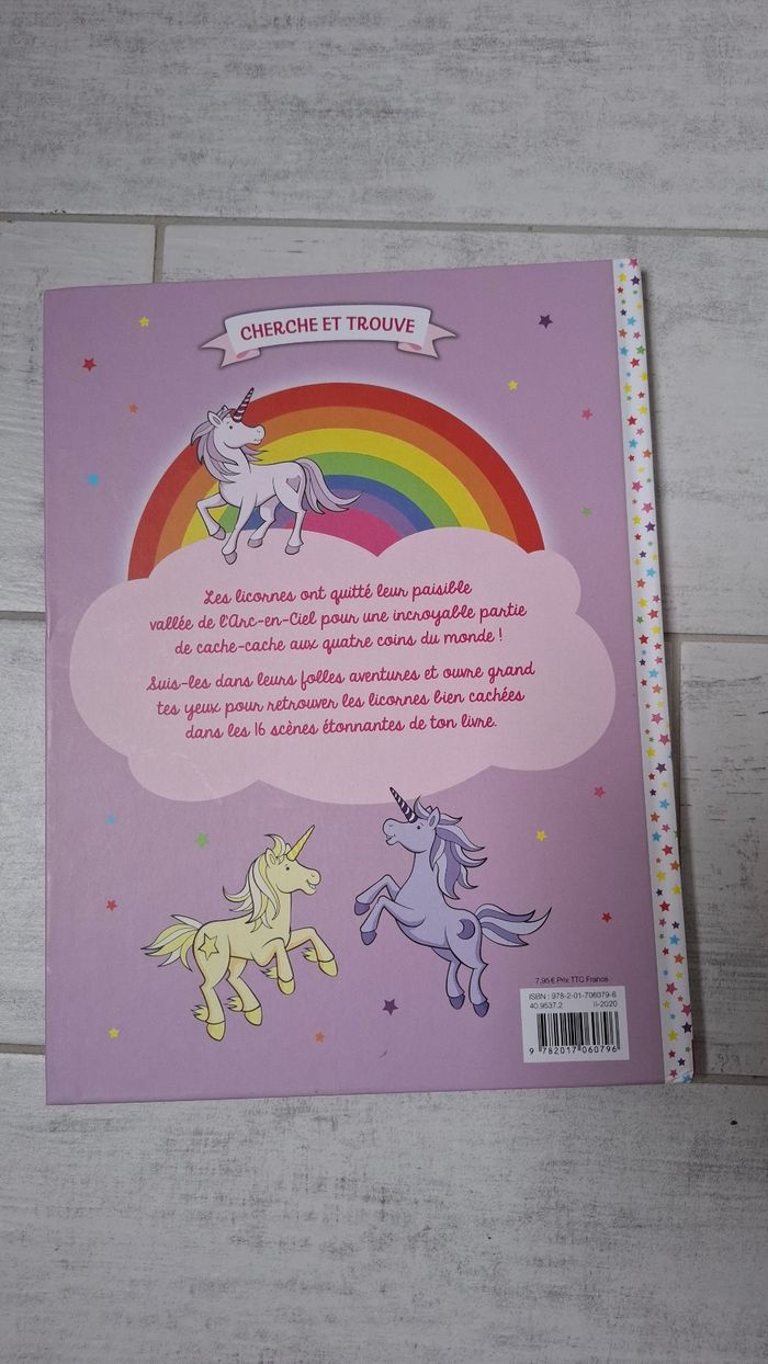Cherche et trouve licorne - photo numéro 2