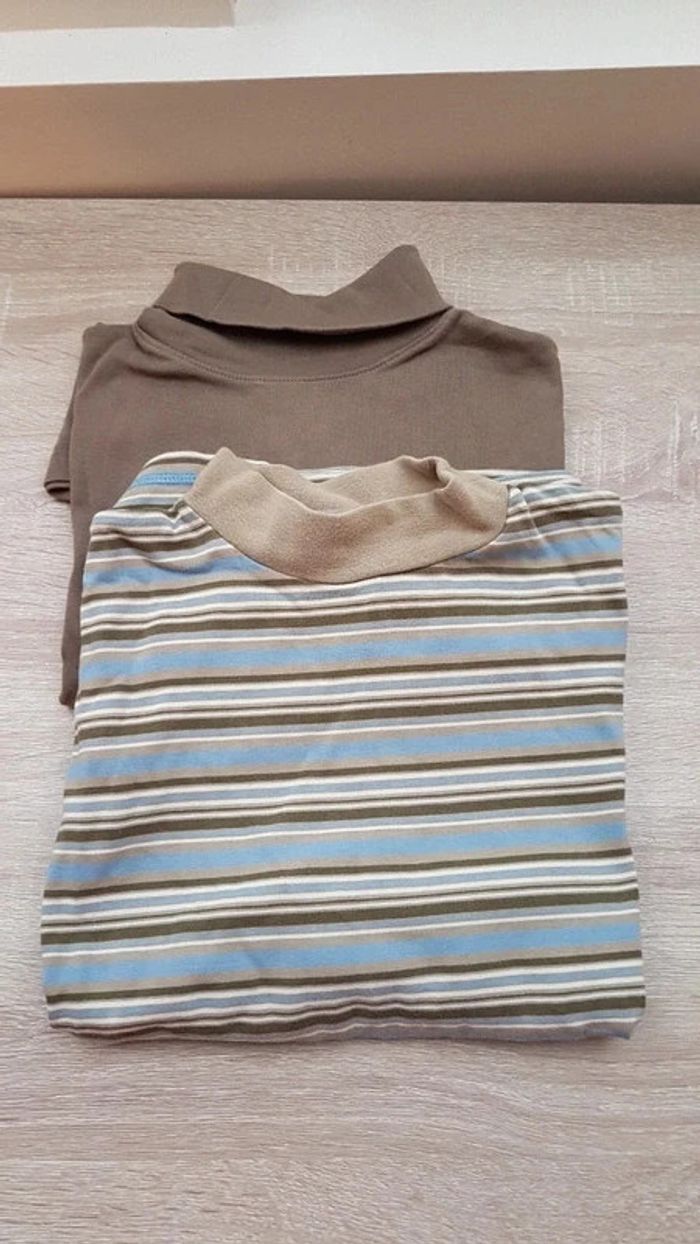 Lot de 2 sous pull à manches Longues