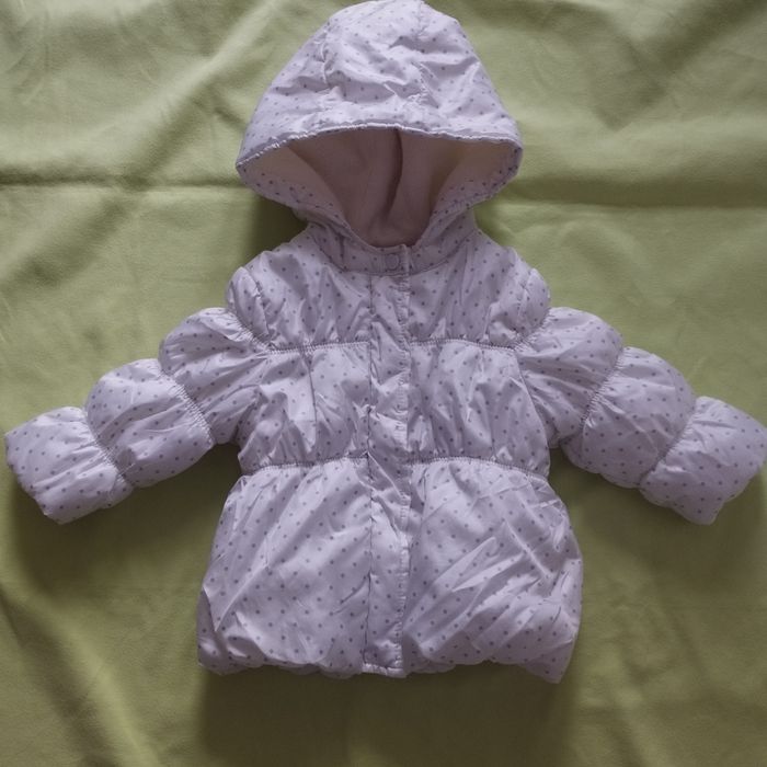 Manteau capuche fourré pour bébé 6mois