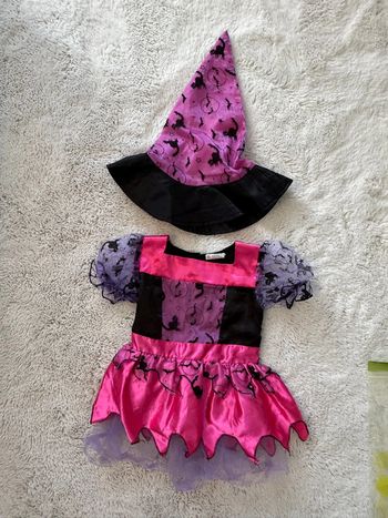 Déguisement sorcière 2 ans