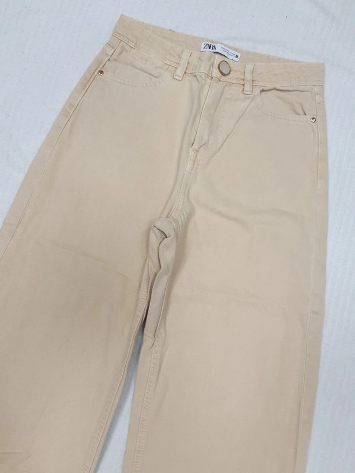 Pantalon jean large Zara T34 - photo numéro 2