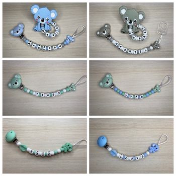 Attache tétine personnalisée 