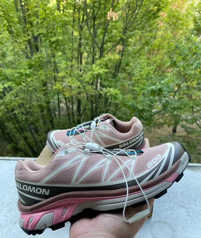 Salomon XT 6 Mahogany Rose / Earth Brown / Flamingo Pink - photo numéro 2