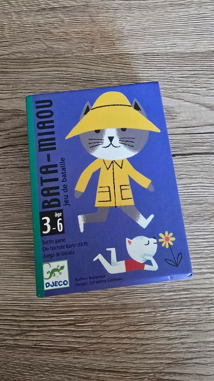 Lot 2 jeux bata-miaou et batasaurus - photo numéro 2