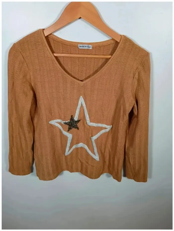 C22 pull beige Made in Italy 40