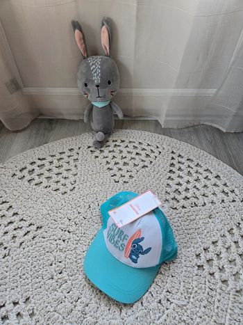 Boy: casquette Stitch neuve 50