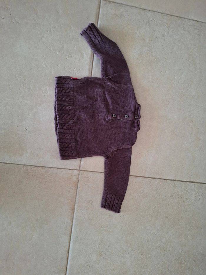 Pull violet 12 mois - photo numéro 4