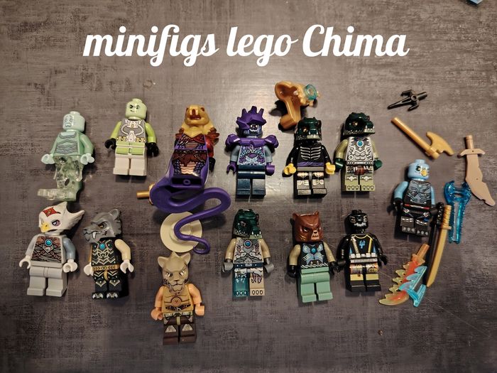 Lot minifigs lego Ninjago