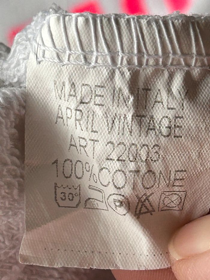 Sweat blanc April Vintage taille unique - photo numéro 6