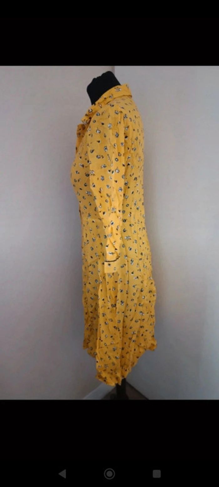 Robe chemise fleurie cache cache 38 - photo numéro 3