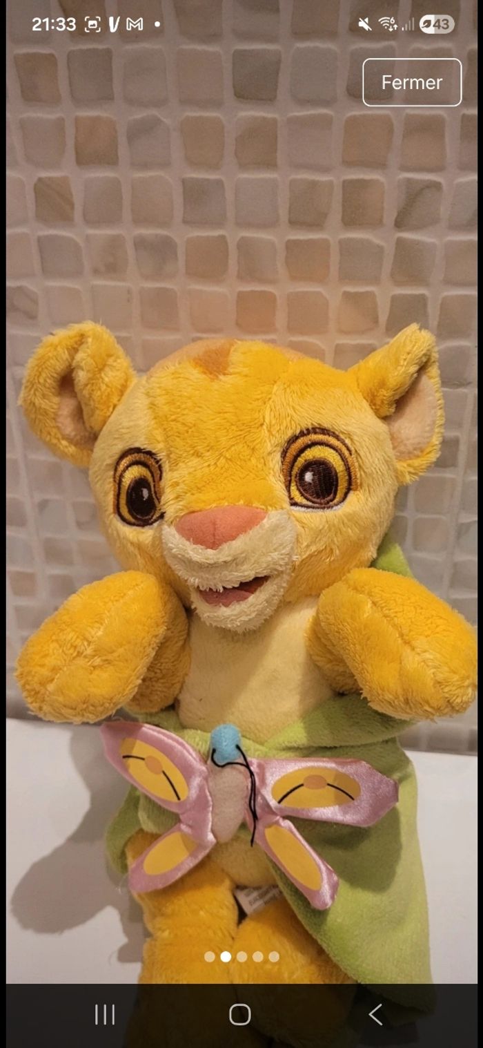 Peluche simba - photo numéro 2