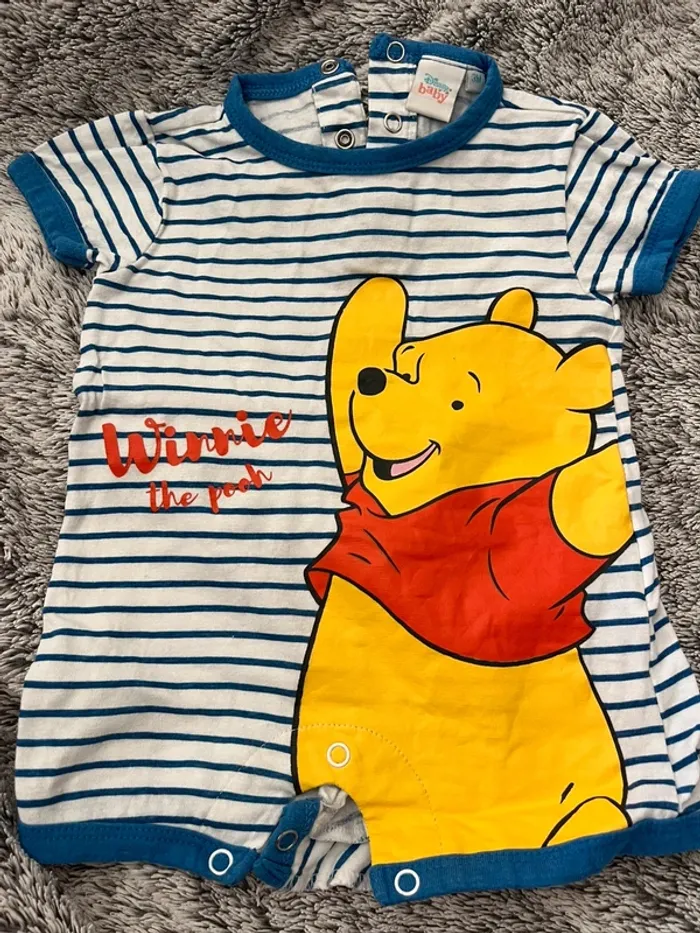 Lot combishort/barboteuse 3 mois disney kiabi pat patrouille - photo numéro 4