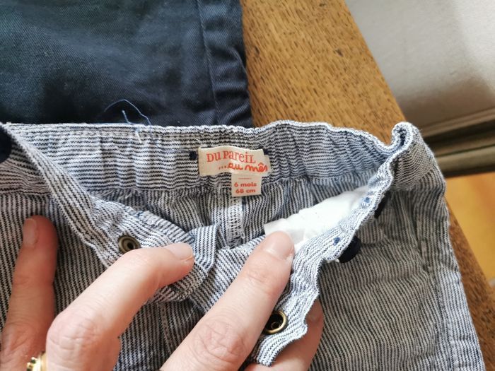 Lot 6 pantalons 6 mois - photo numéro 2