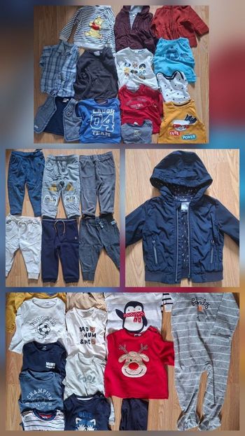 Lot vêtements garçon 2 ans