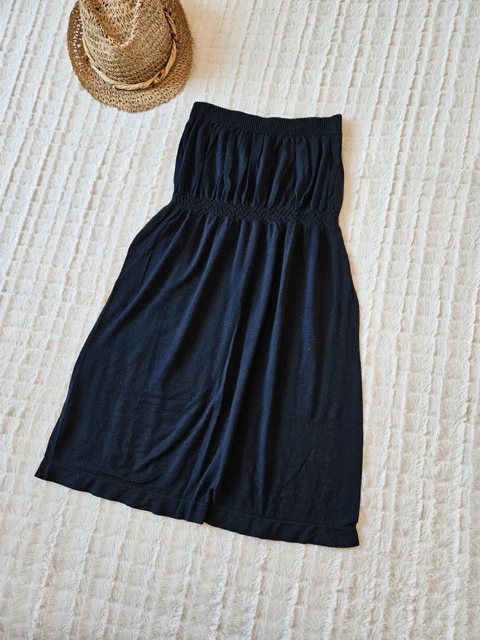 Robe bustier noire taille 36 Ocean club