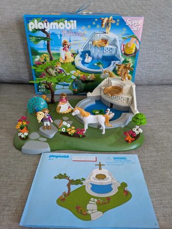 Playmobil Princess Super set 4137 Fontaine royale