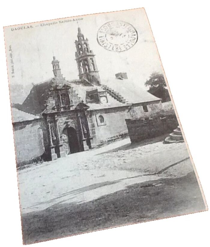 Carte postale ancienne Daoulas (Finistère) Sainte-Anne