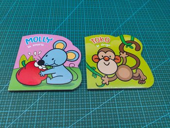 Livres pour bébé/enfants Molly la souris & Toko le singe