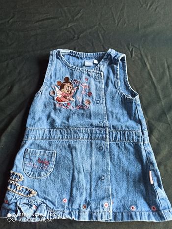 Robe en jeans minnie