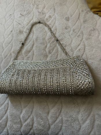 Pochette femmes strass vintage