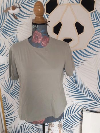 Tee-shirt manches courtes kaki S